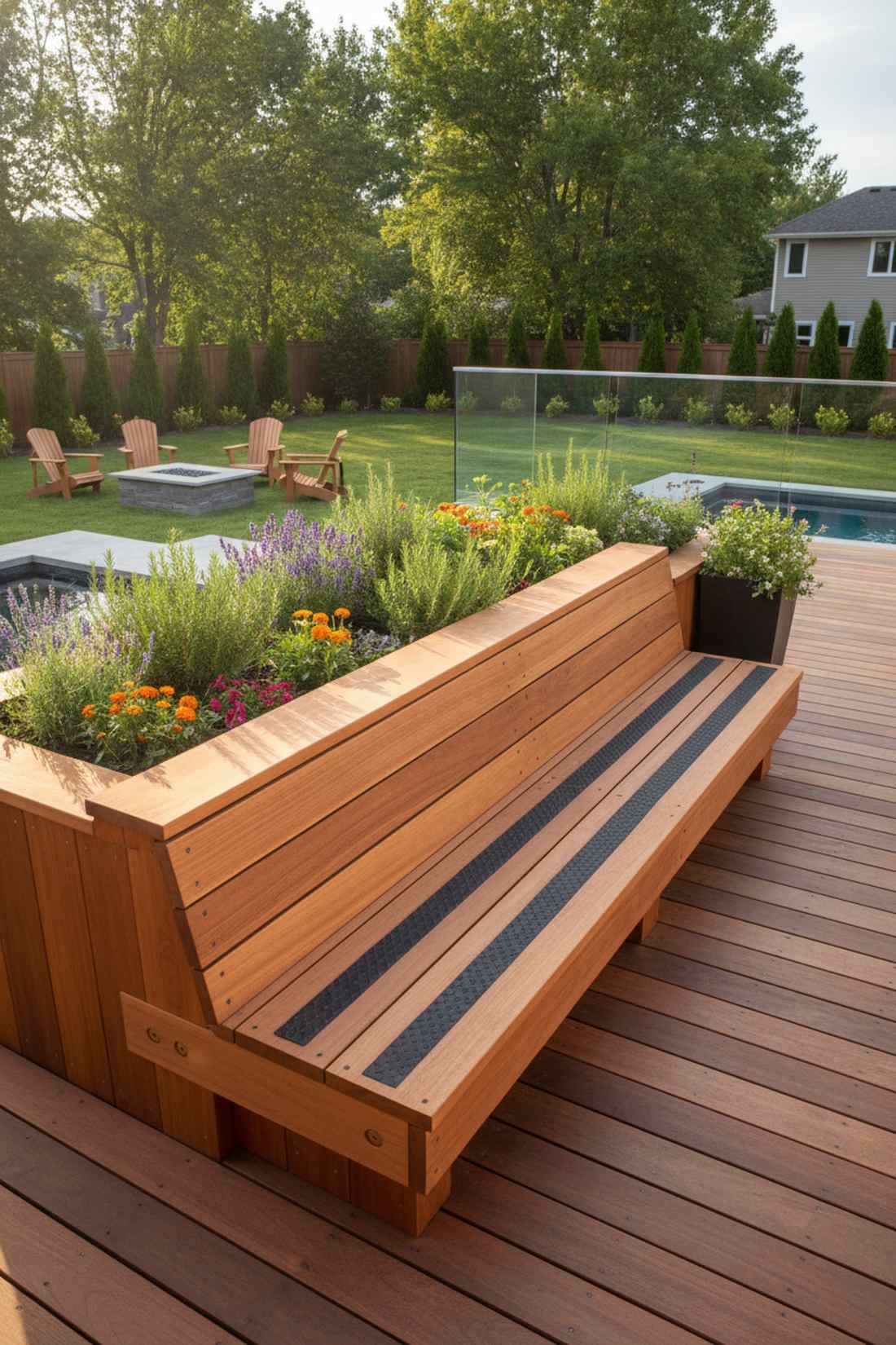 transfer bench integrated bed