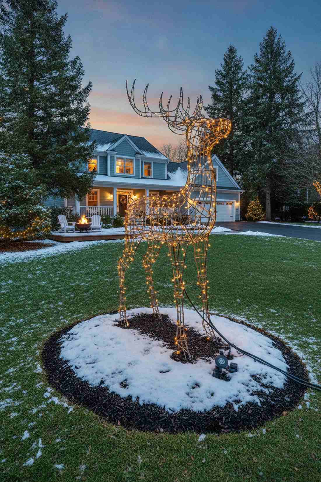 wireframe light sculptures