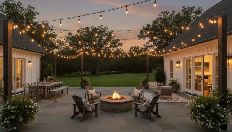 287 garden lights string vertical