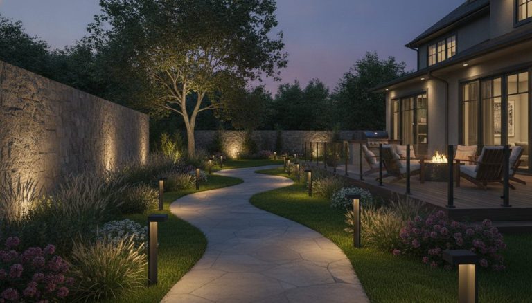 288 garden lights modern vertical