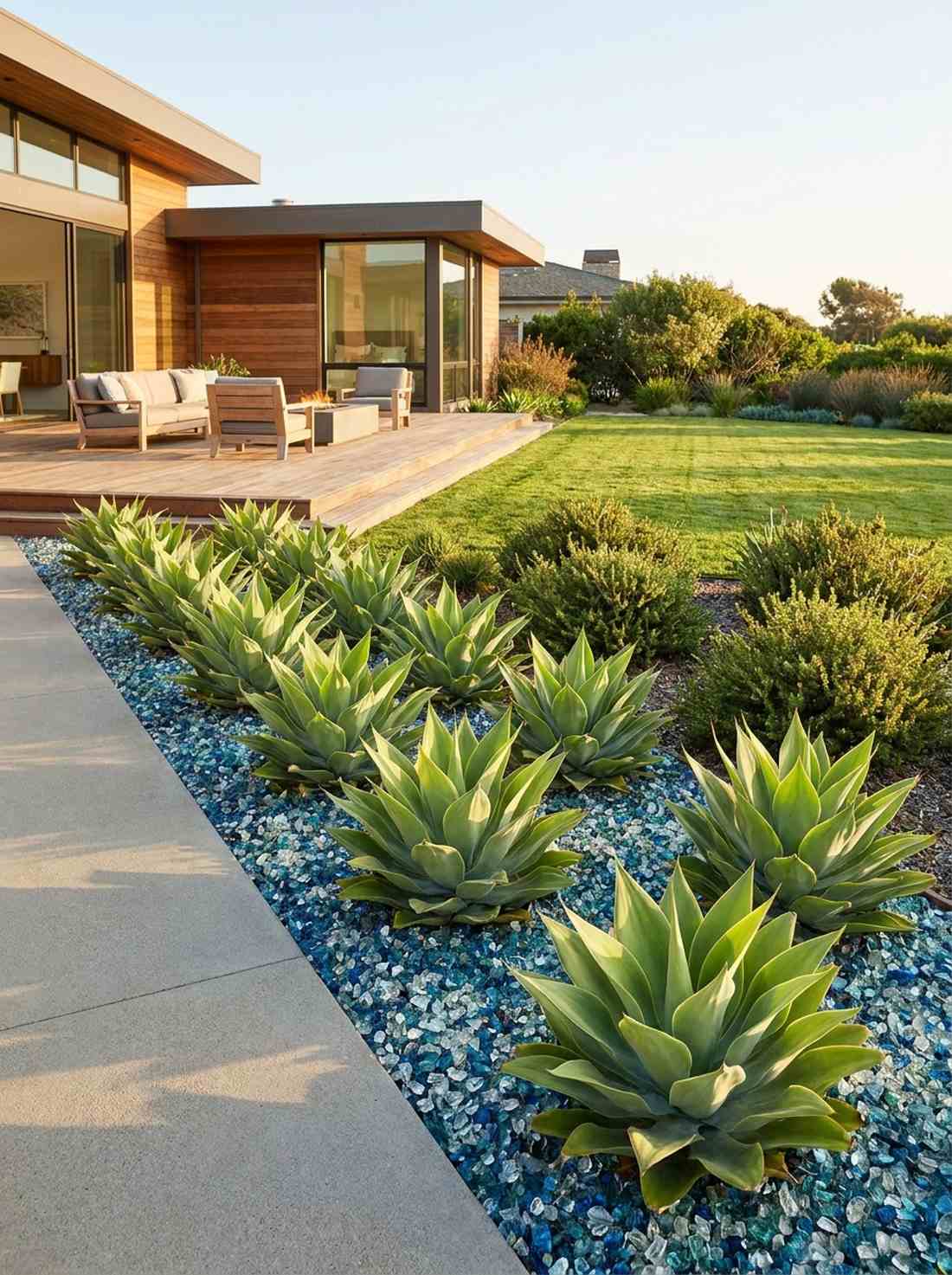 agave attenuata soft succulent rosettes