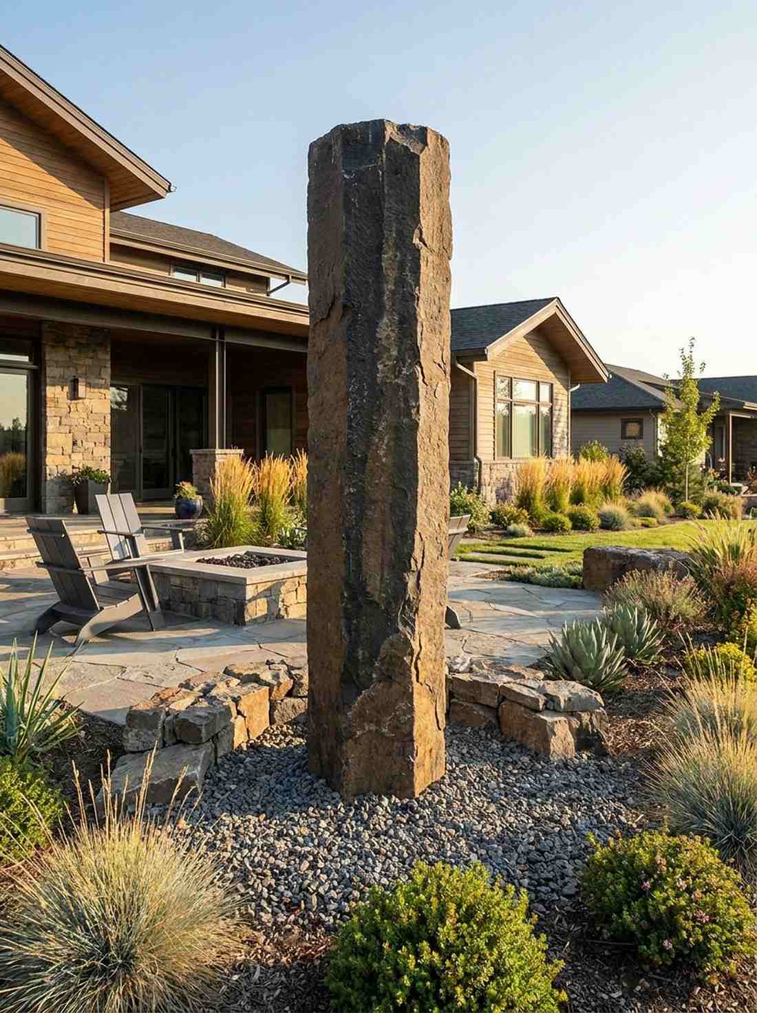 basalt column vertical thrust