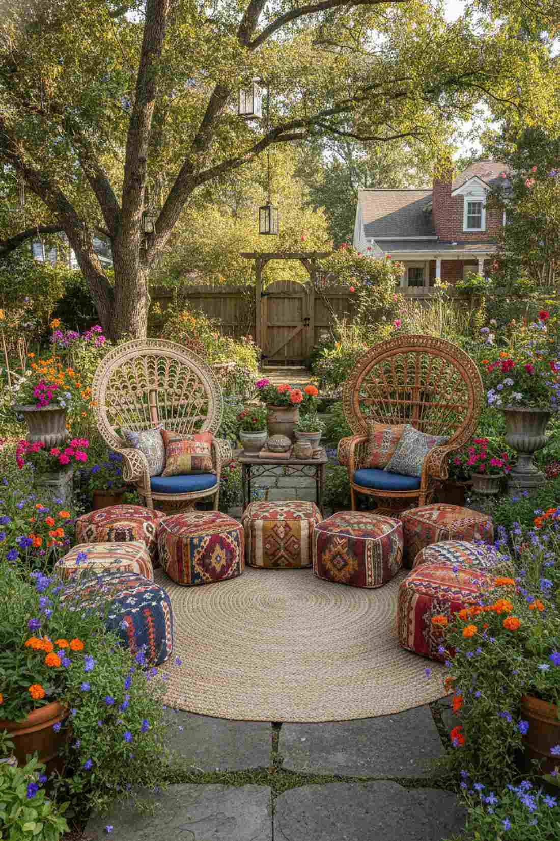 bohemian eclectic layering