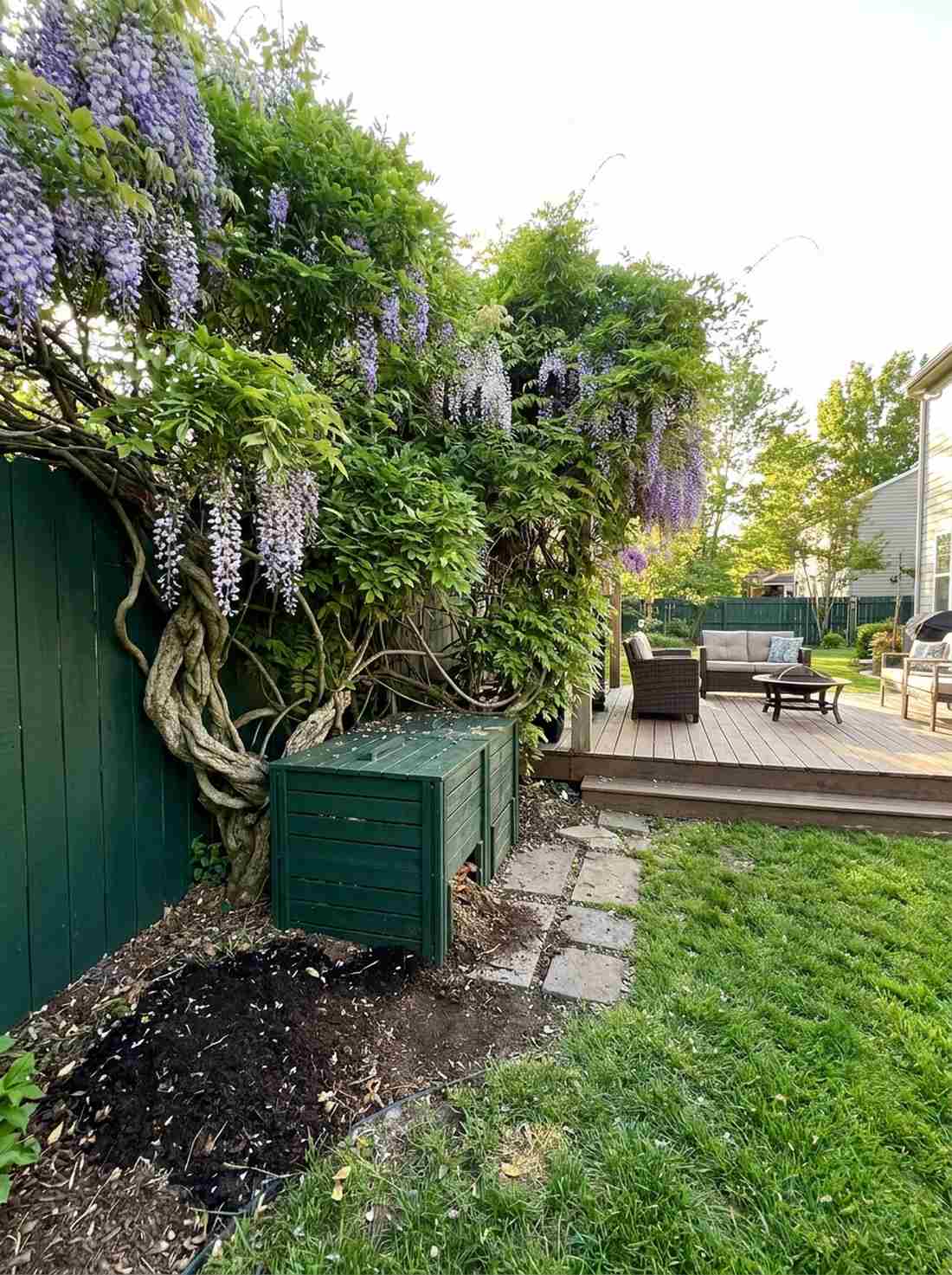 compost fed climber system