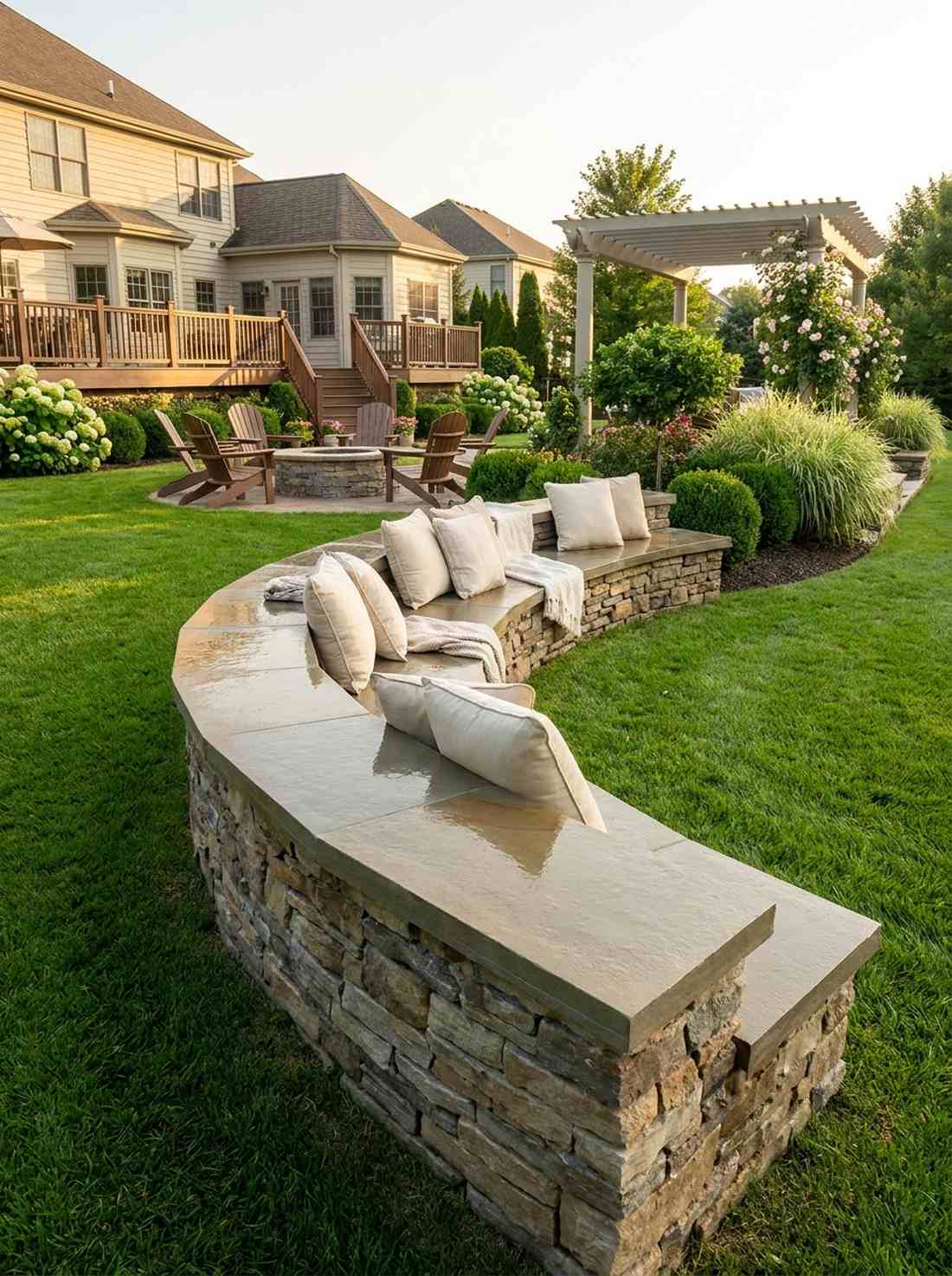 fully dressed flagstone caps