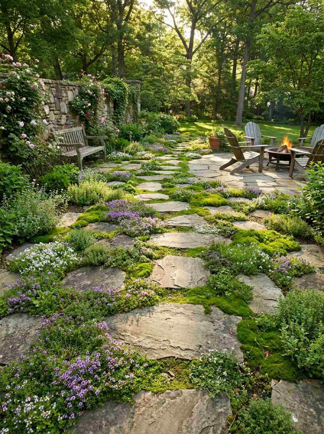 herb groundcover gaps