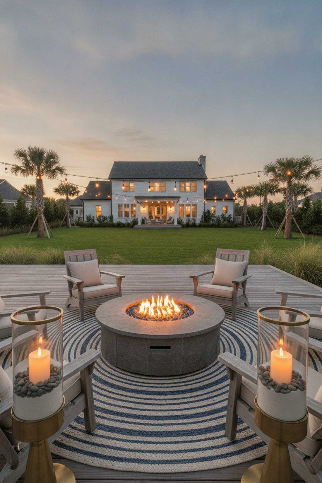 hurricane lanterns with led candles