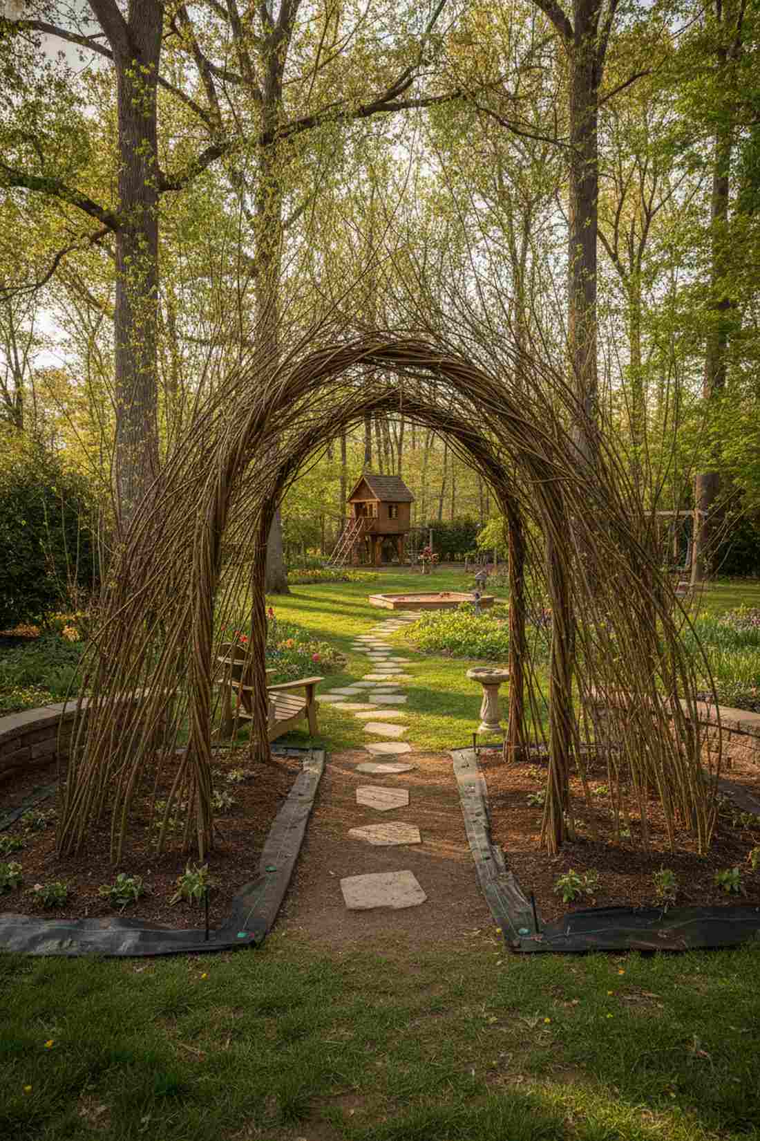 living willow arch