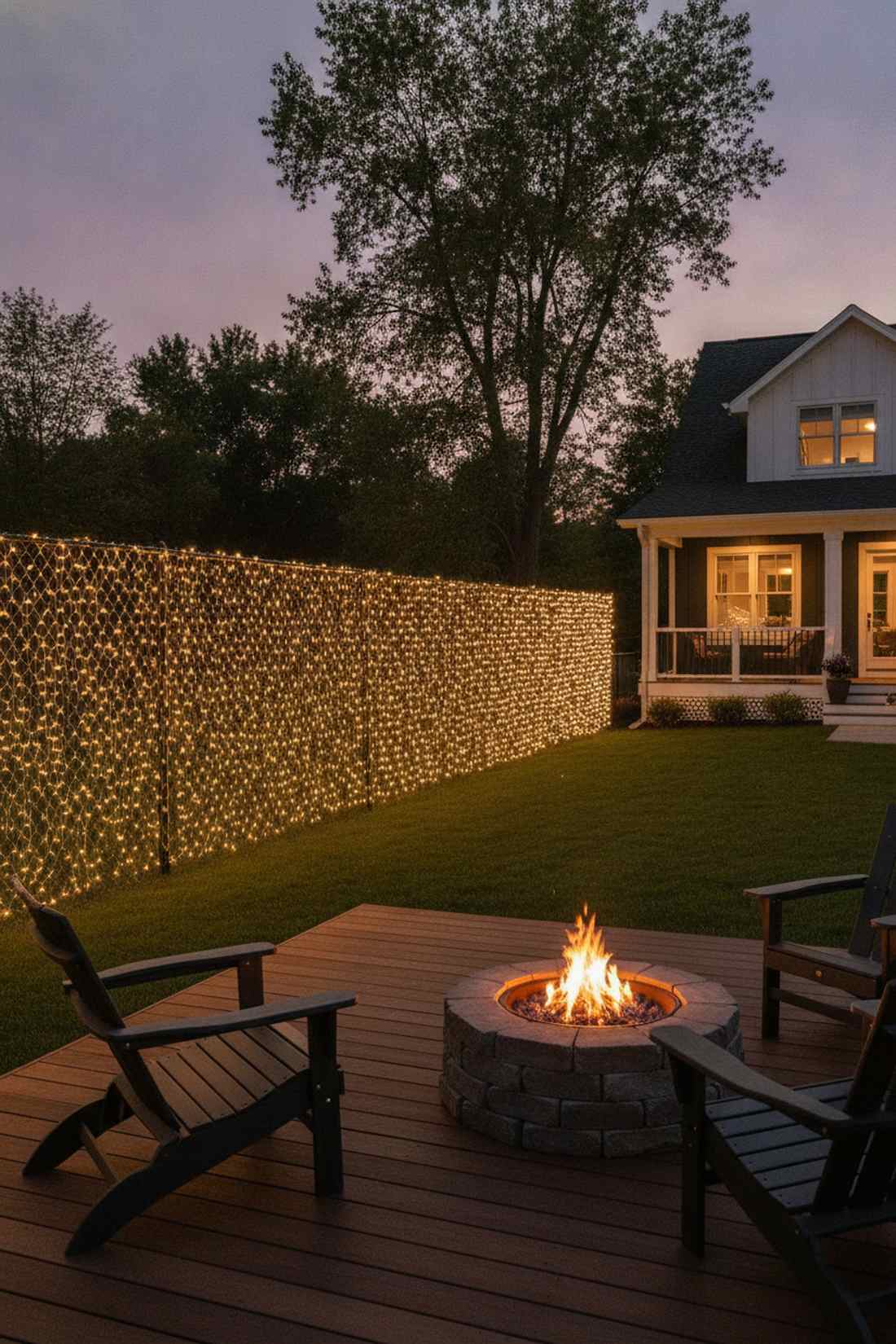 net light fence coverage