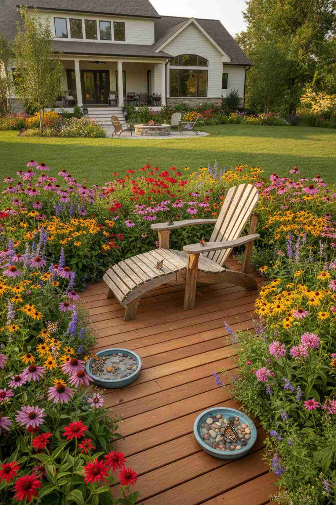 pollinator habitat lounge combination