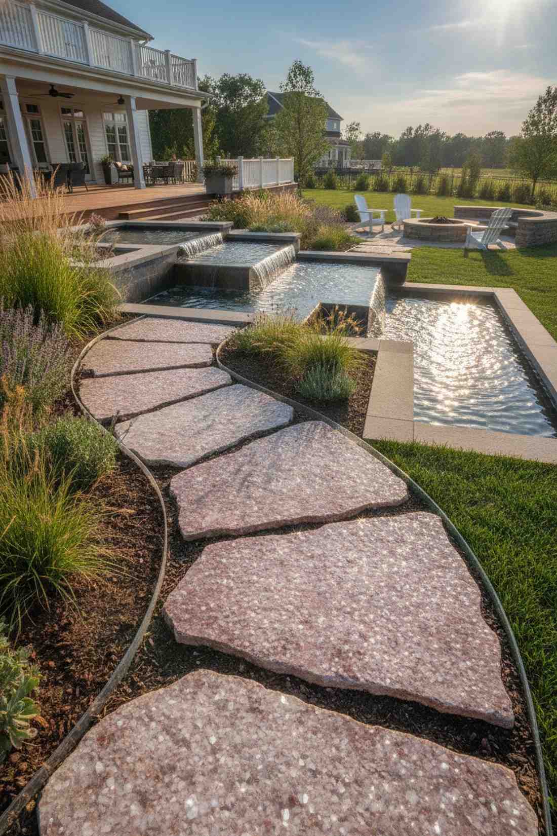 quartzite with sparkle effect