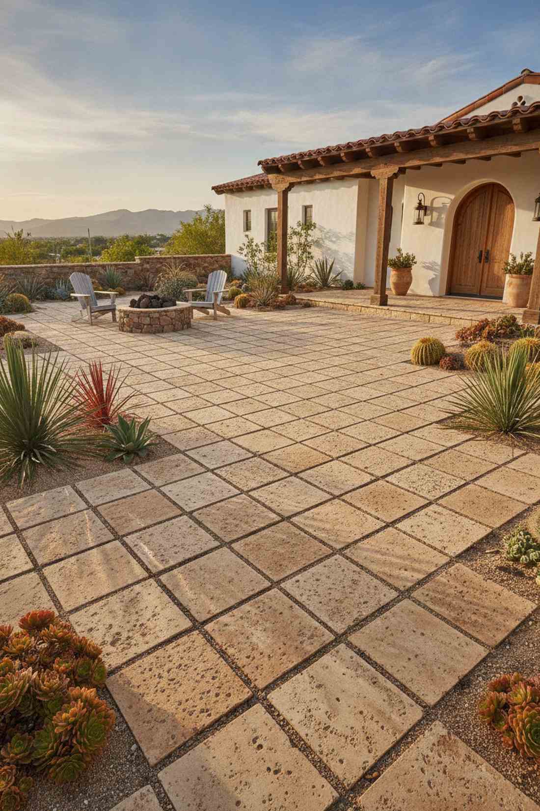 sandstone cut squares