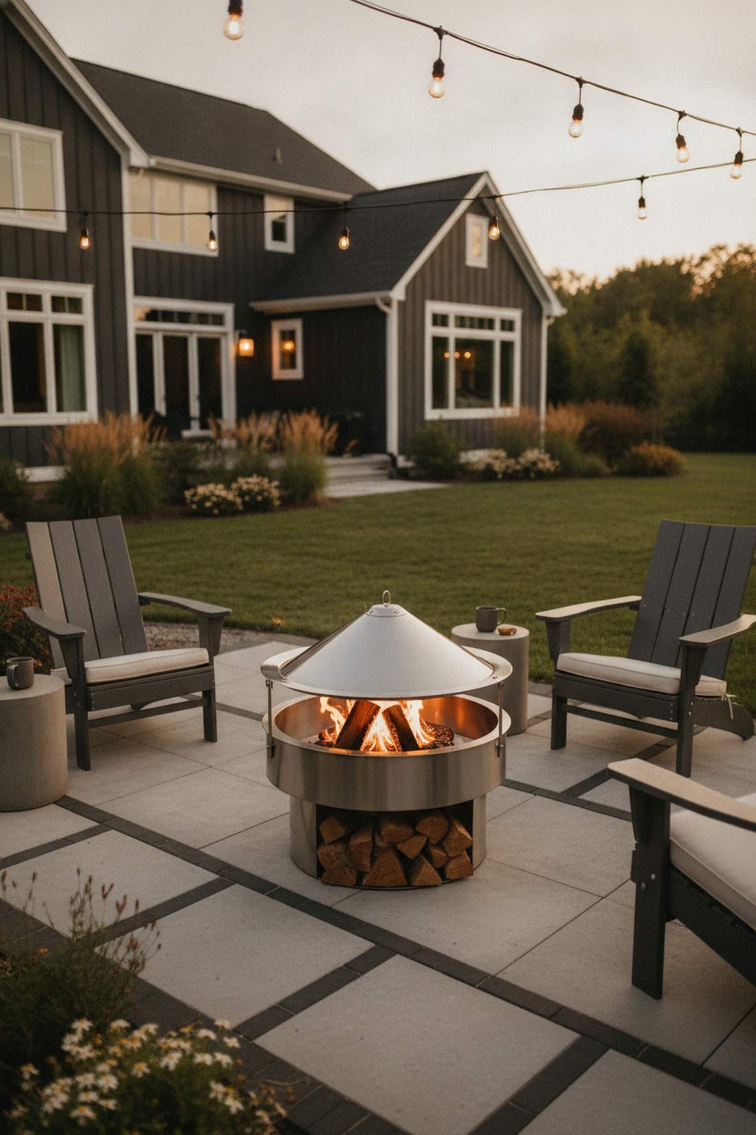 smokeless wood burning fire pit