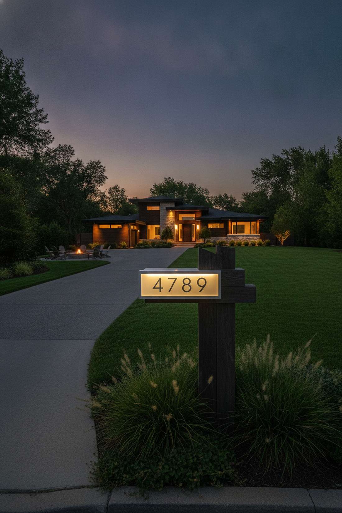 solar address number displays