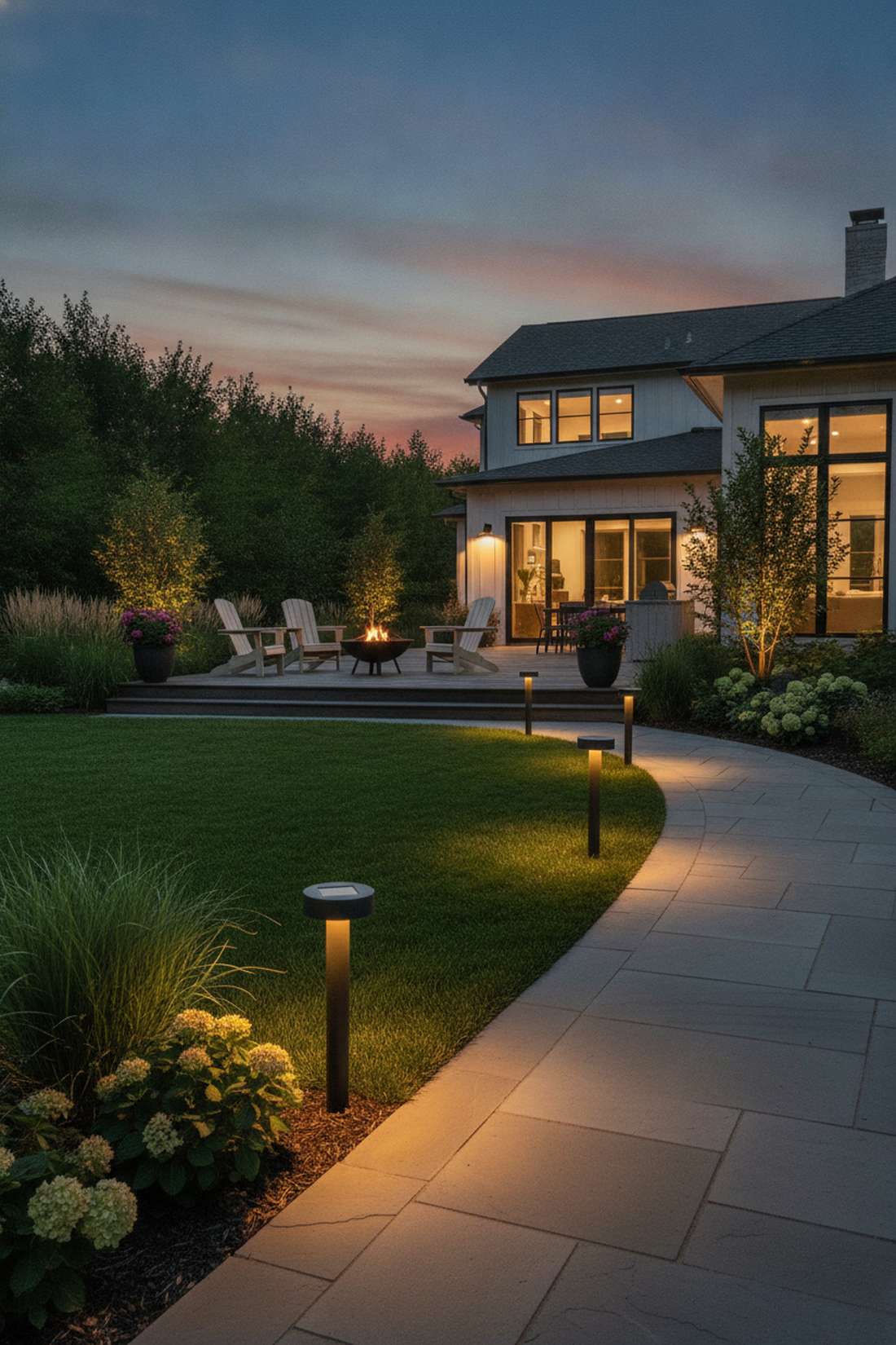 solar path lights