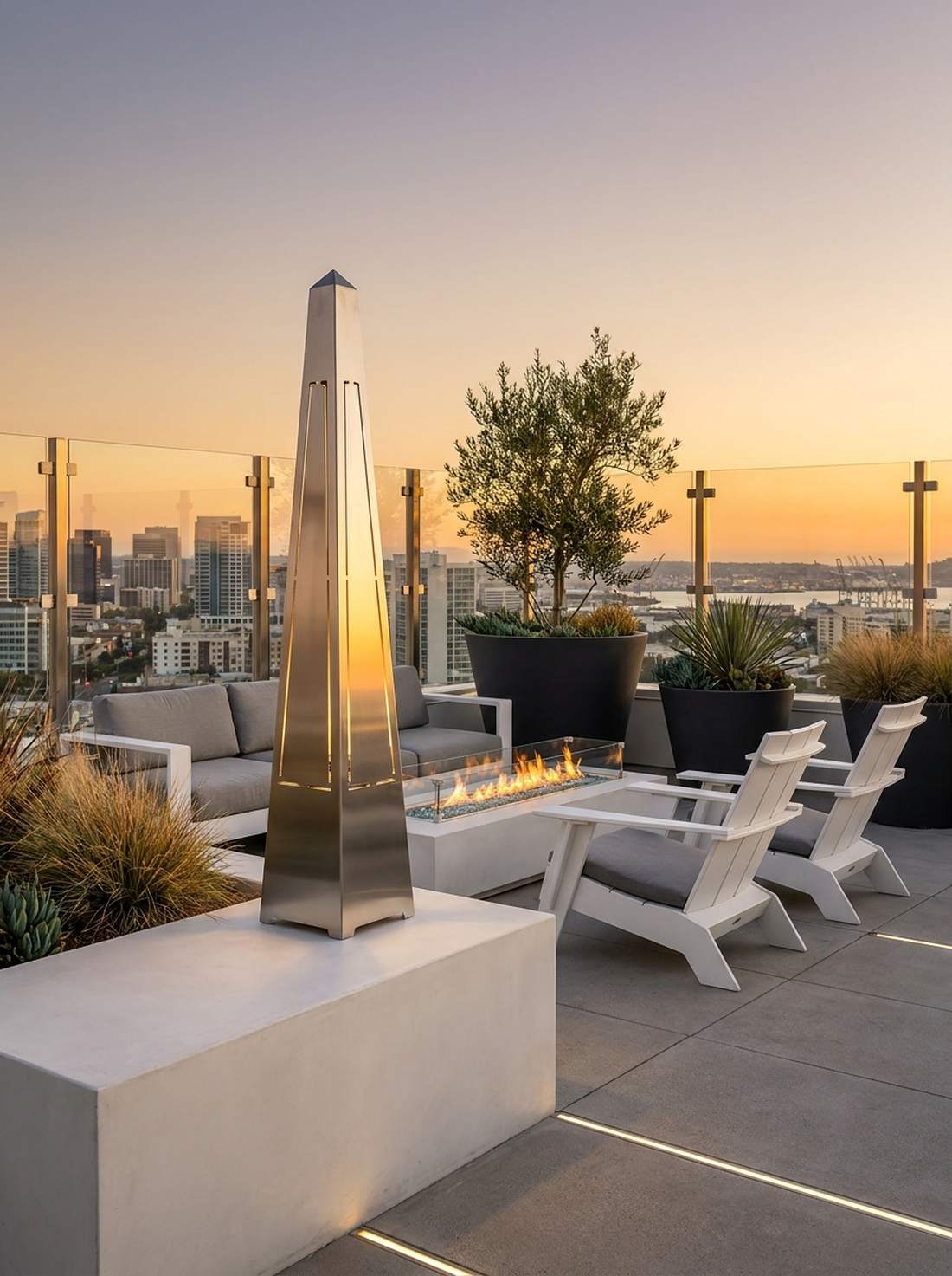 stainless steel contemporary form
