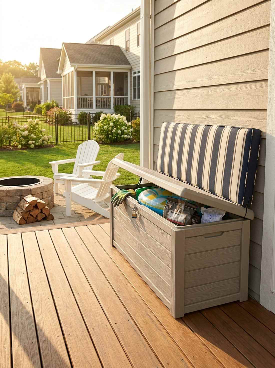 storage bench seating