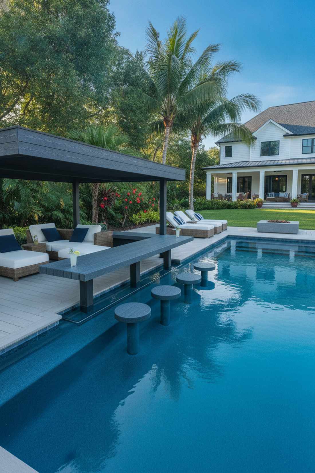 swim up deck bar