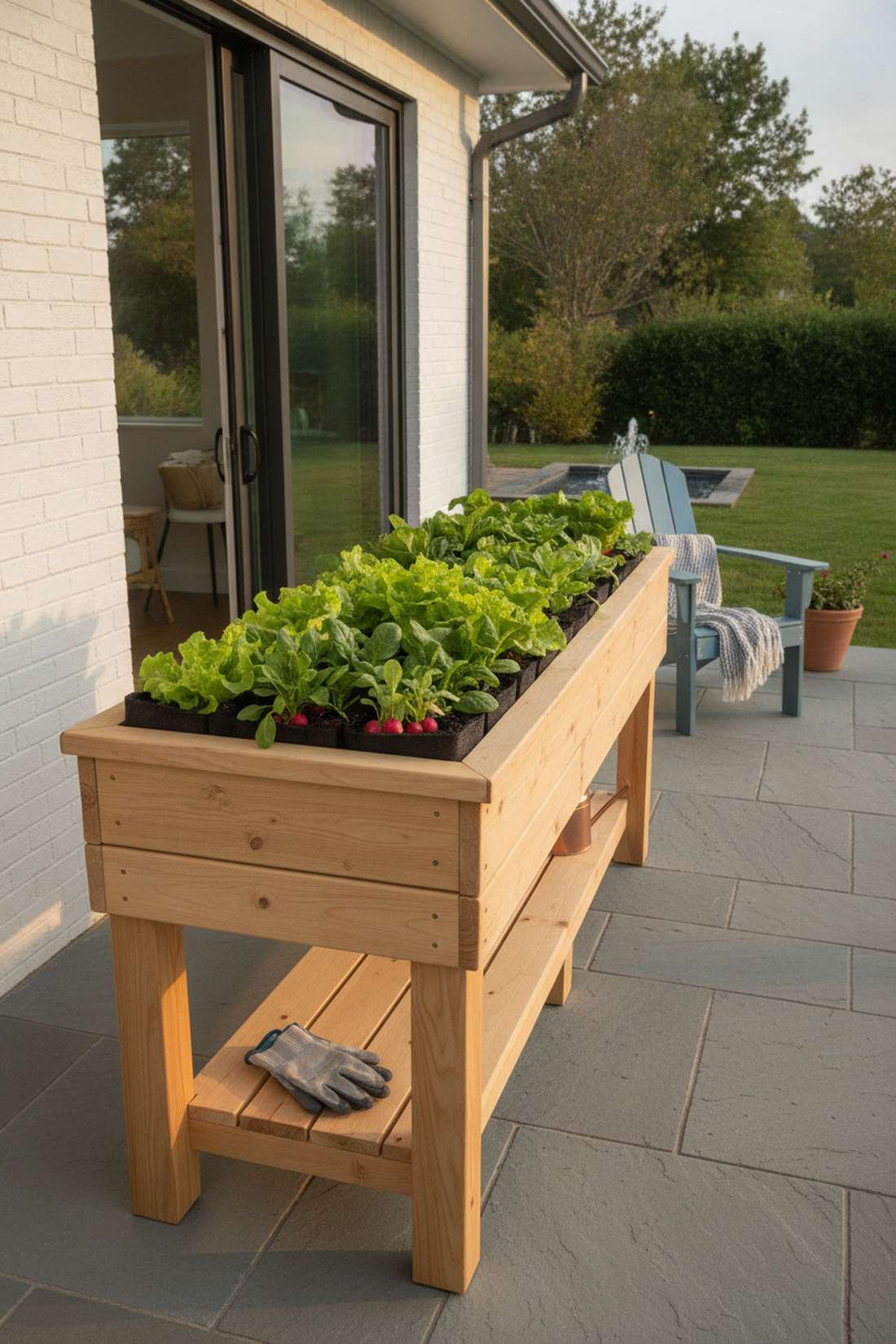 tabletop vegetable garden