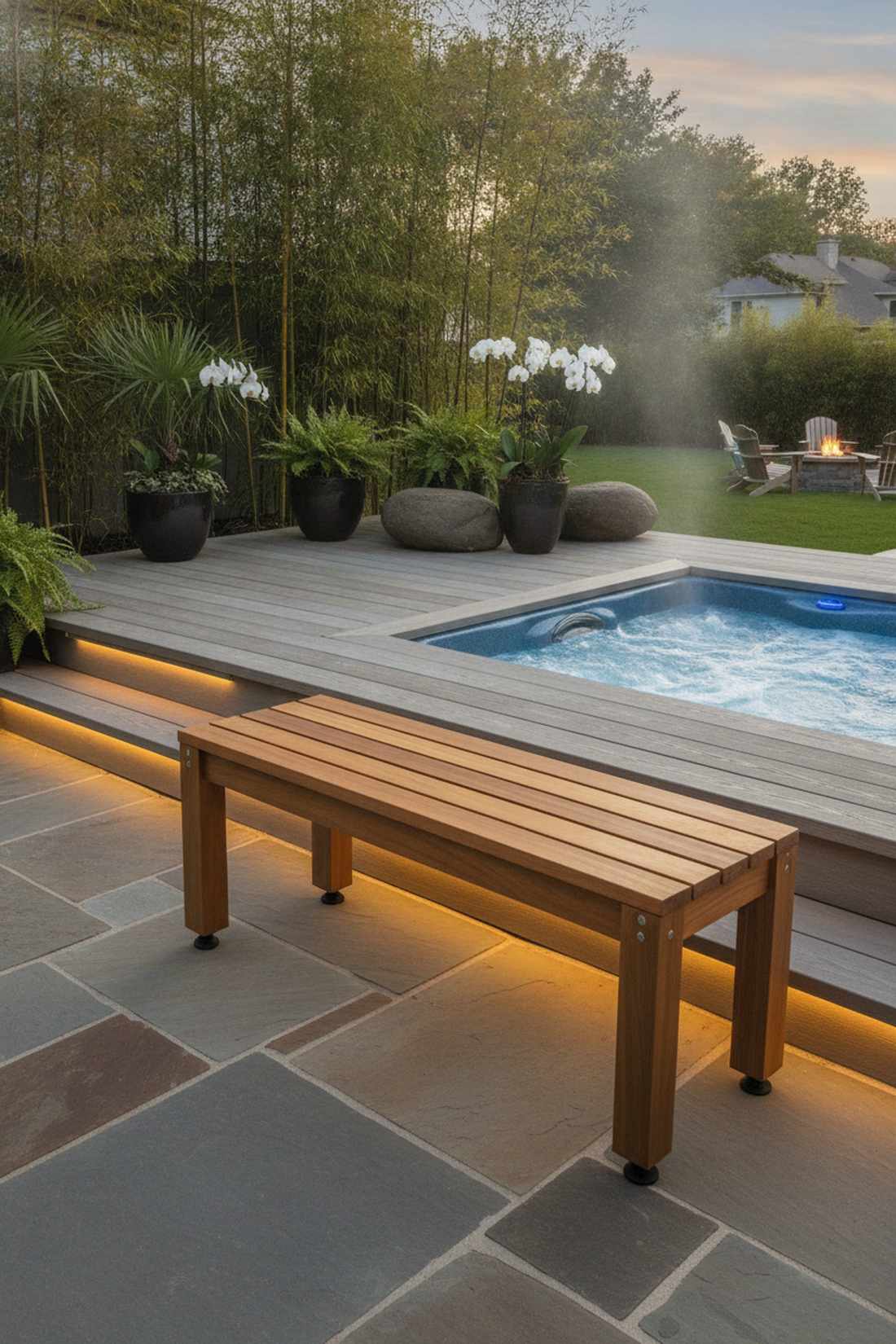teak shower bench style seats
