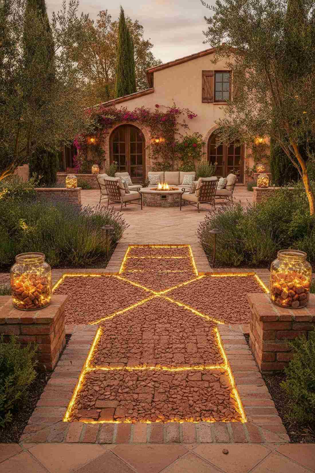 tumbled brick chips