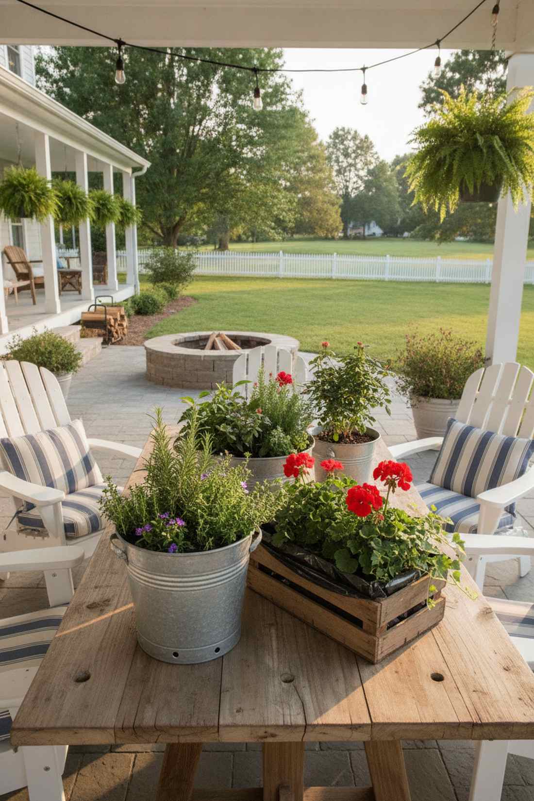 upcycled container gardens