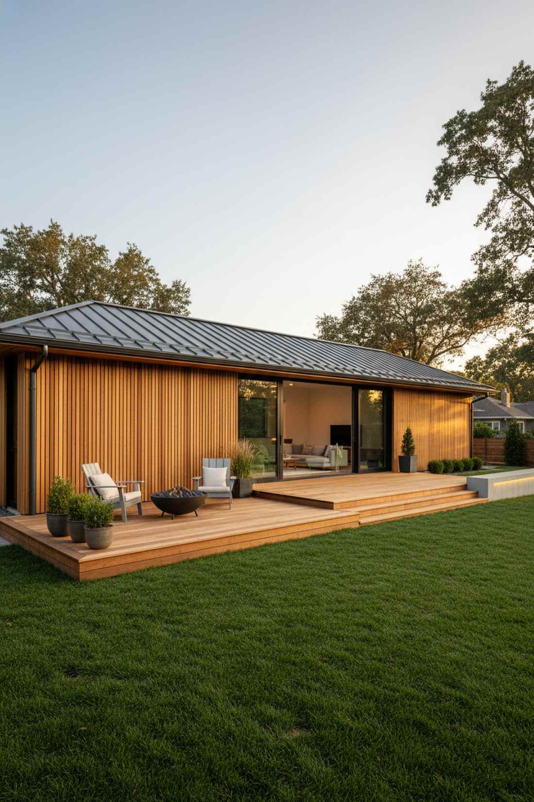 vertical wood siding