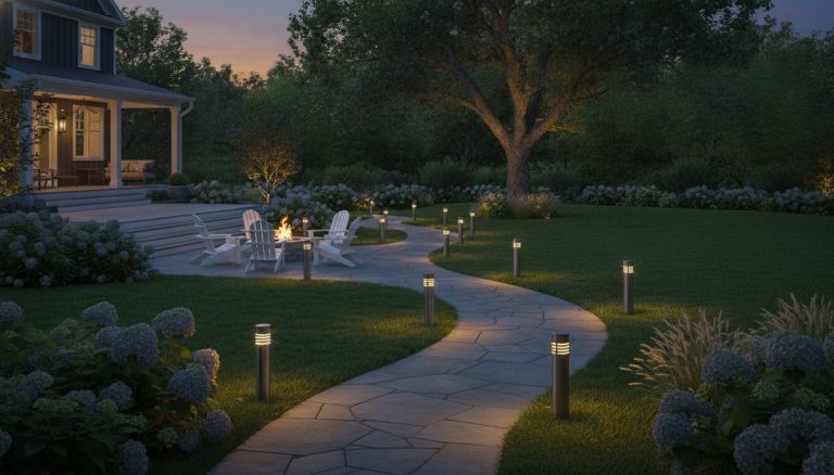 290 garden lights bollards vertical