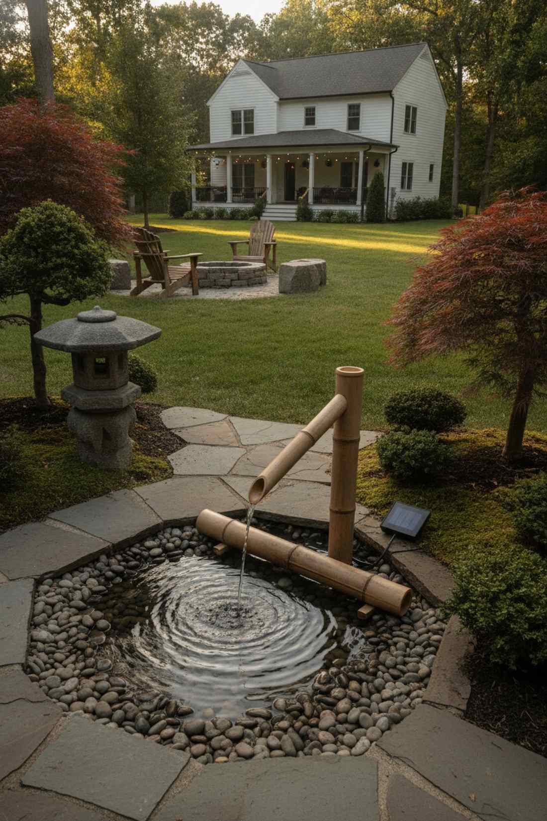 bamboo fountain shishi odoshi