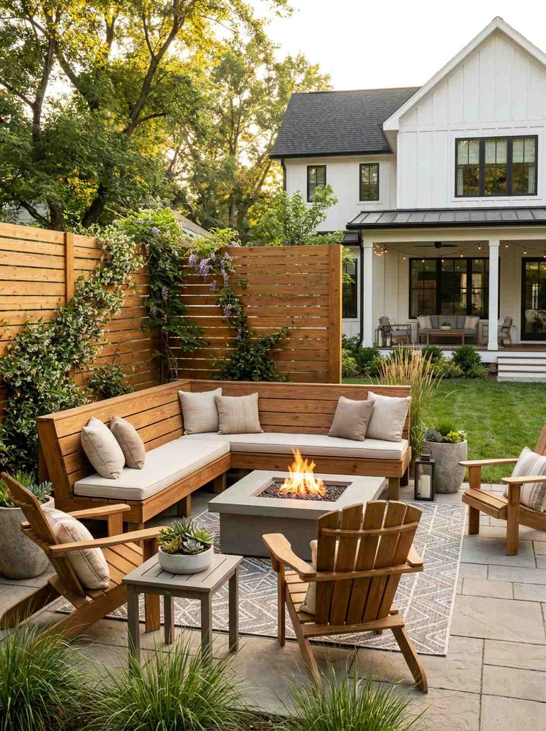 built in corner bench