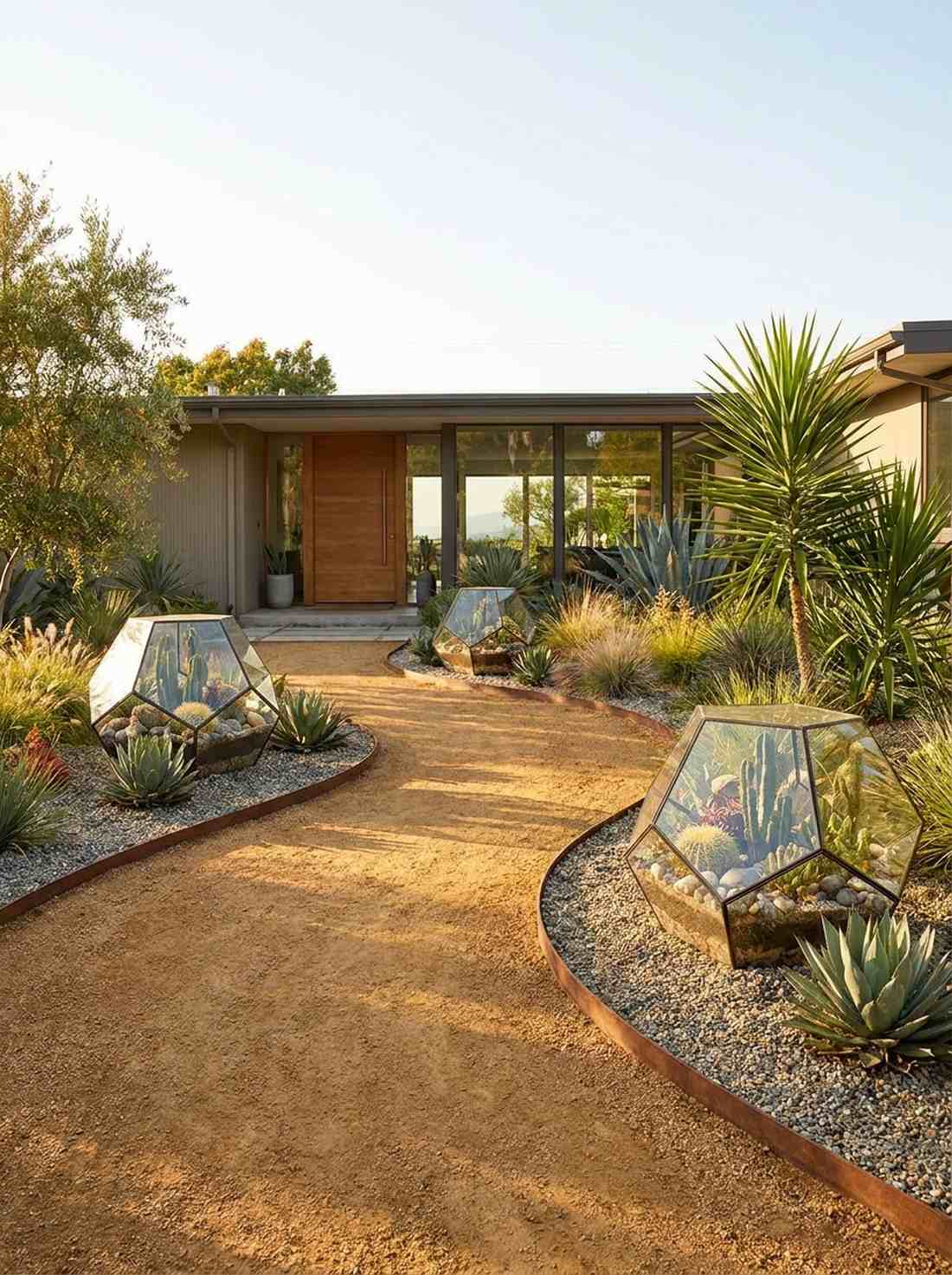 crushed granite pathways