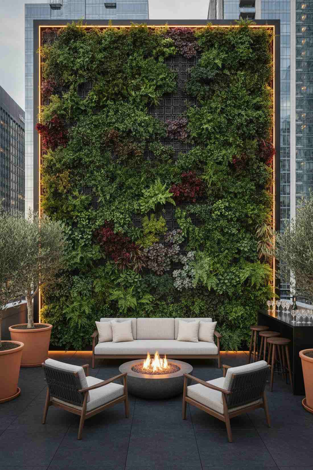 felt pocket planter walls