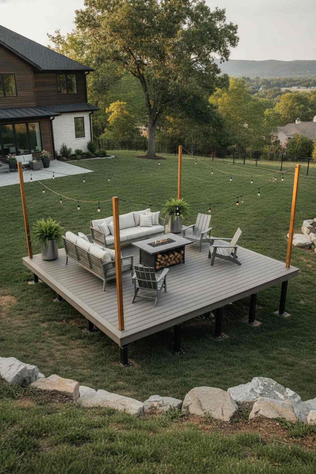 floating deck platform