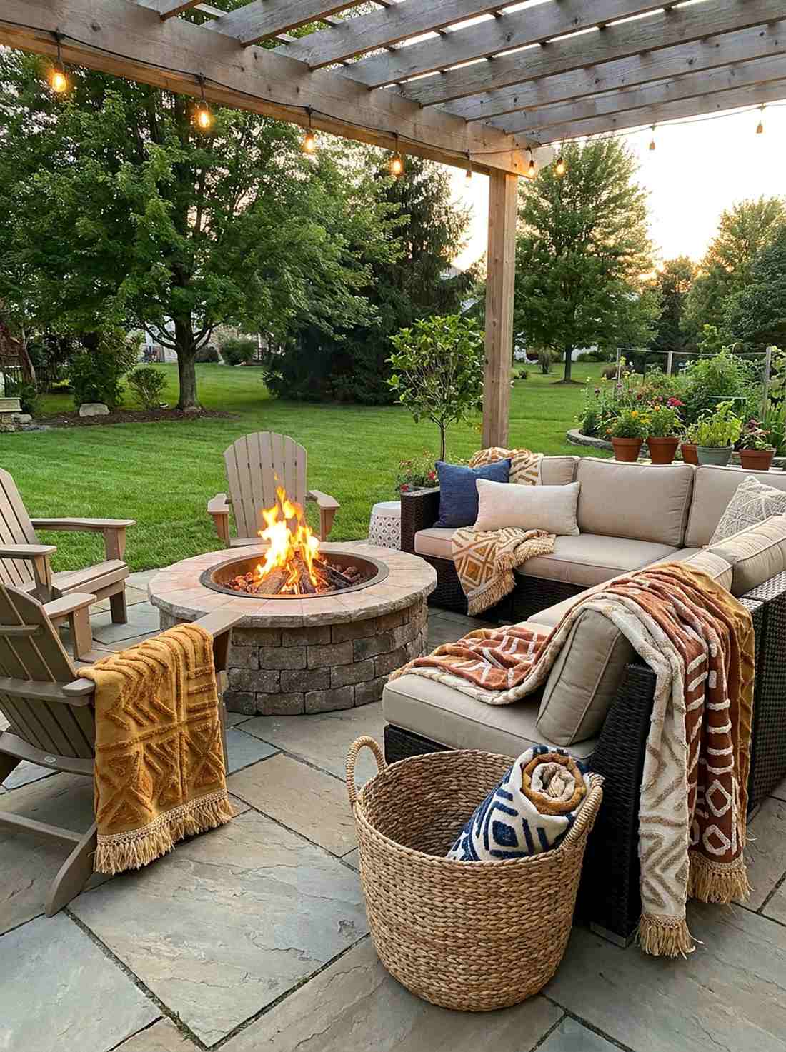 kuba cloth inspired throw blankets