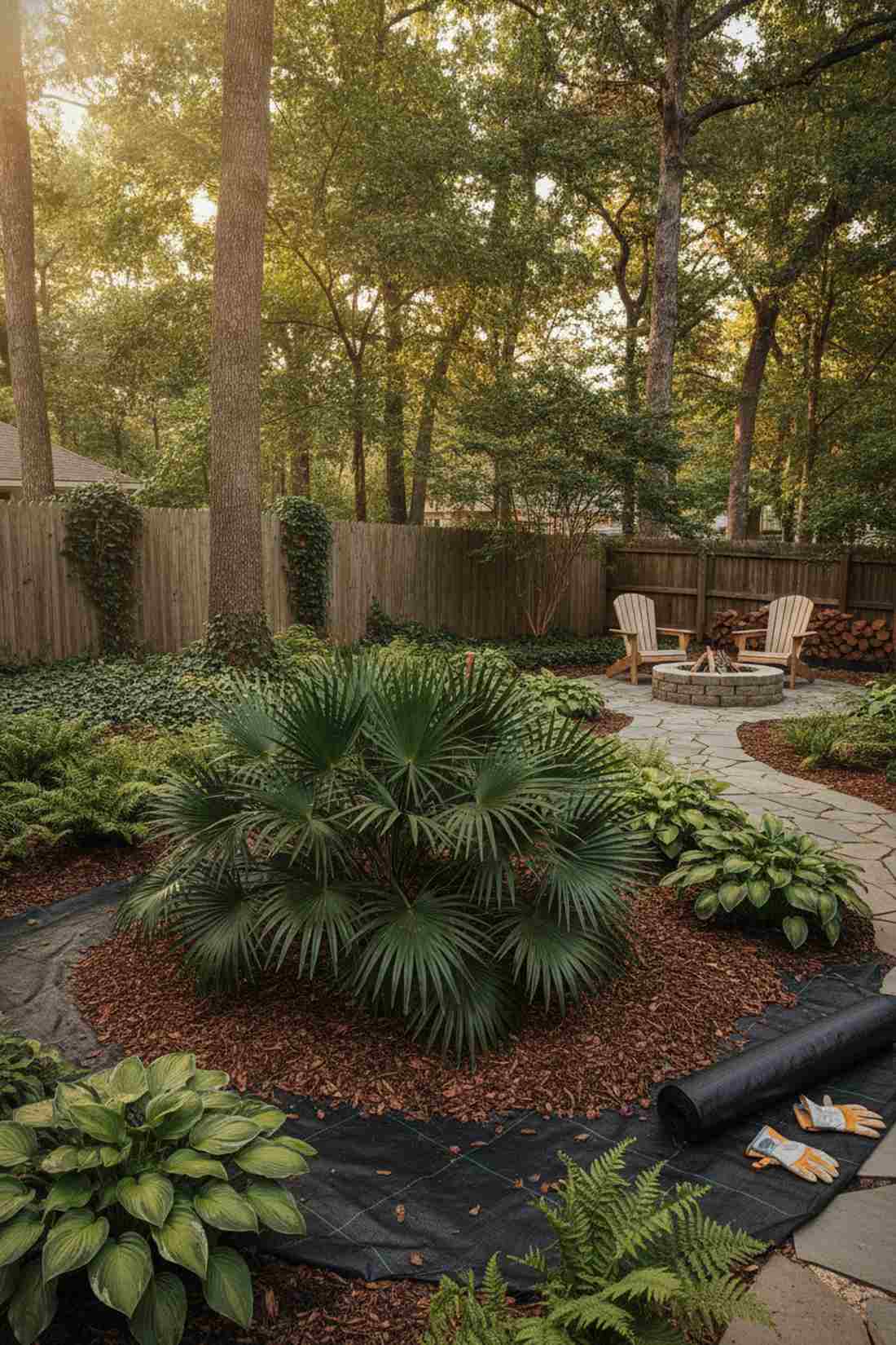 needle palm rhapidophyllum hystrix