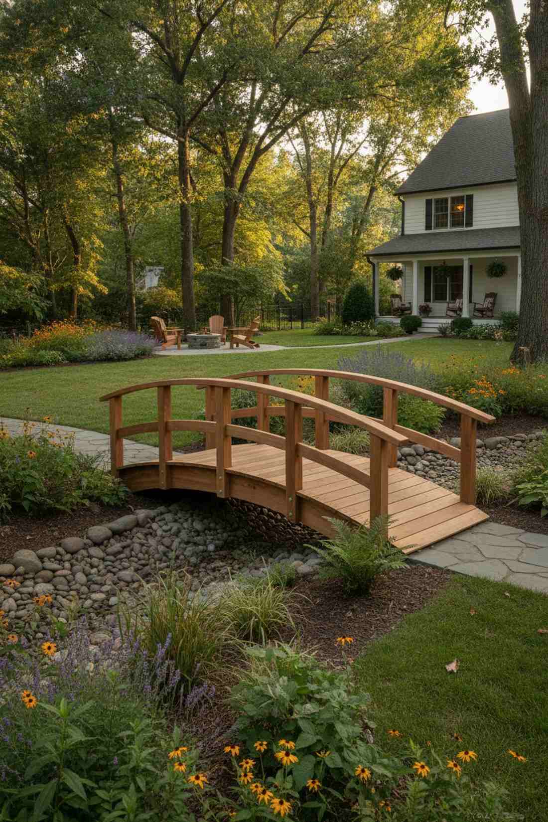redwood gentle curve bridge