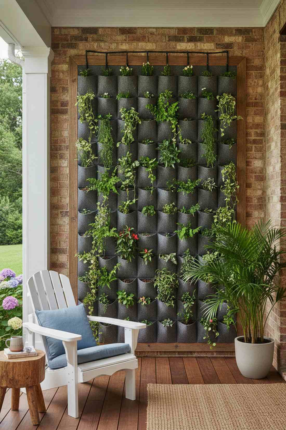 self watering modular panel grids
