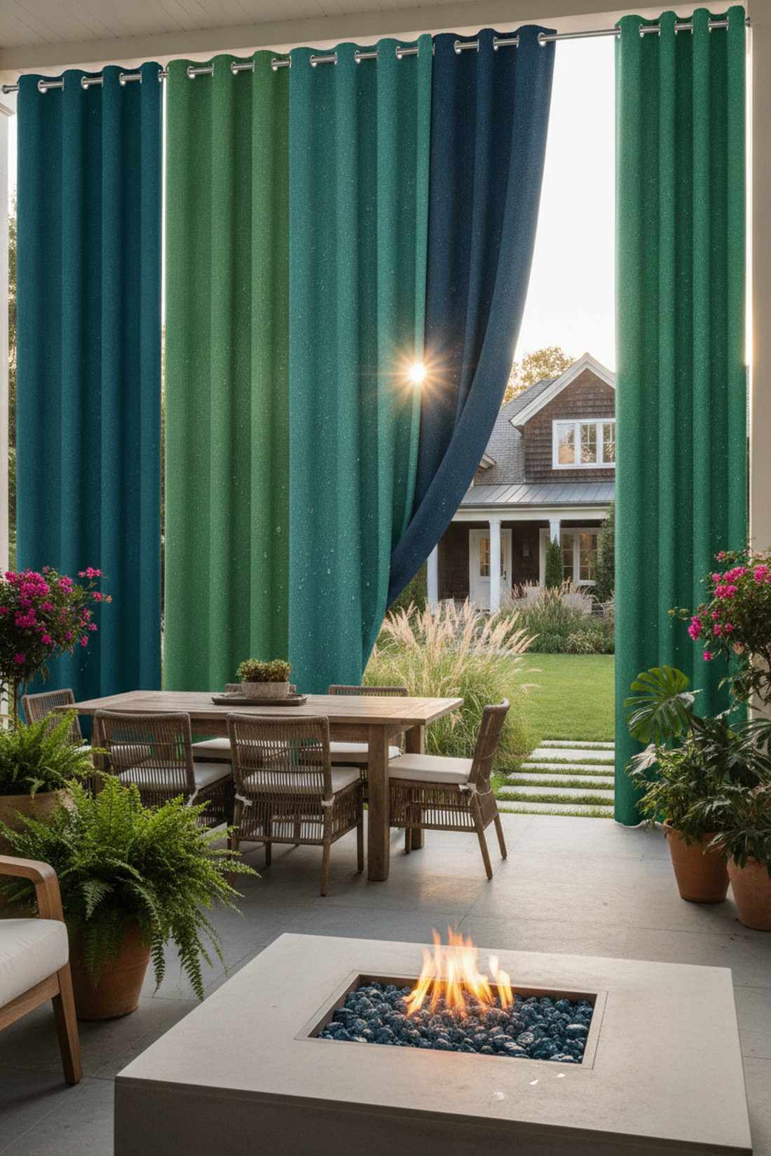 solution dyed polyester panels