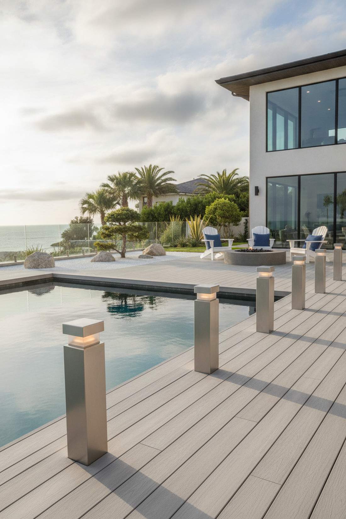 stainless steel square posts