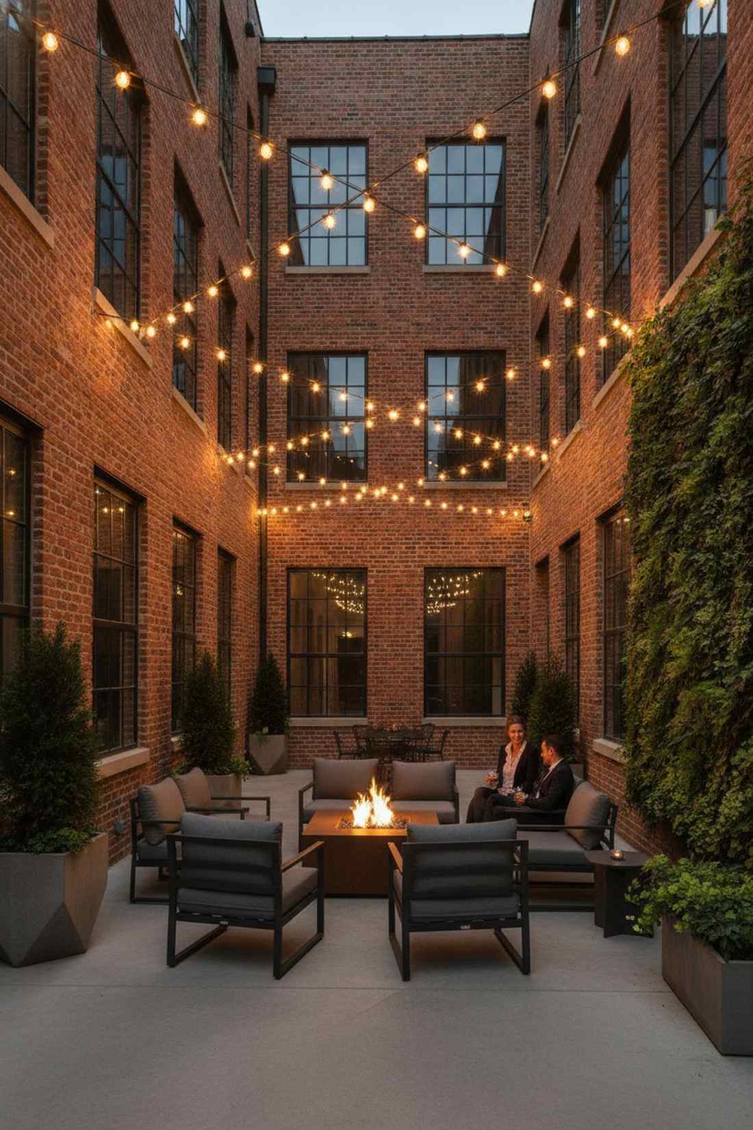 zigzag pattern string lights