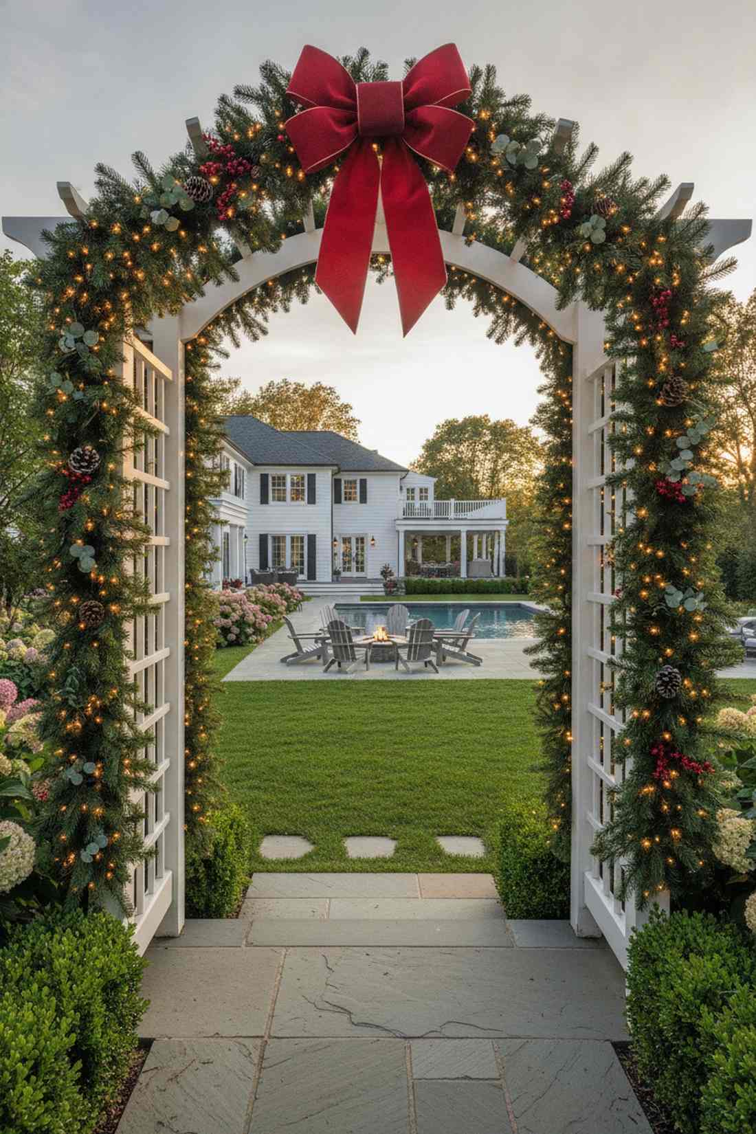 arbor entrance decoration