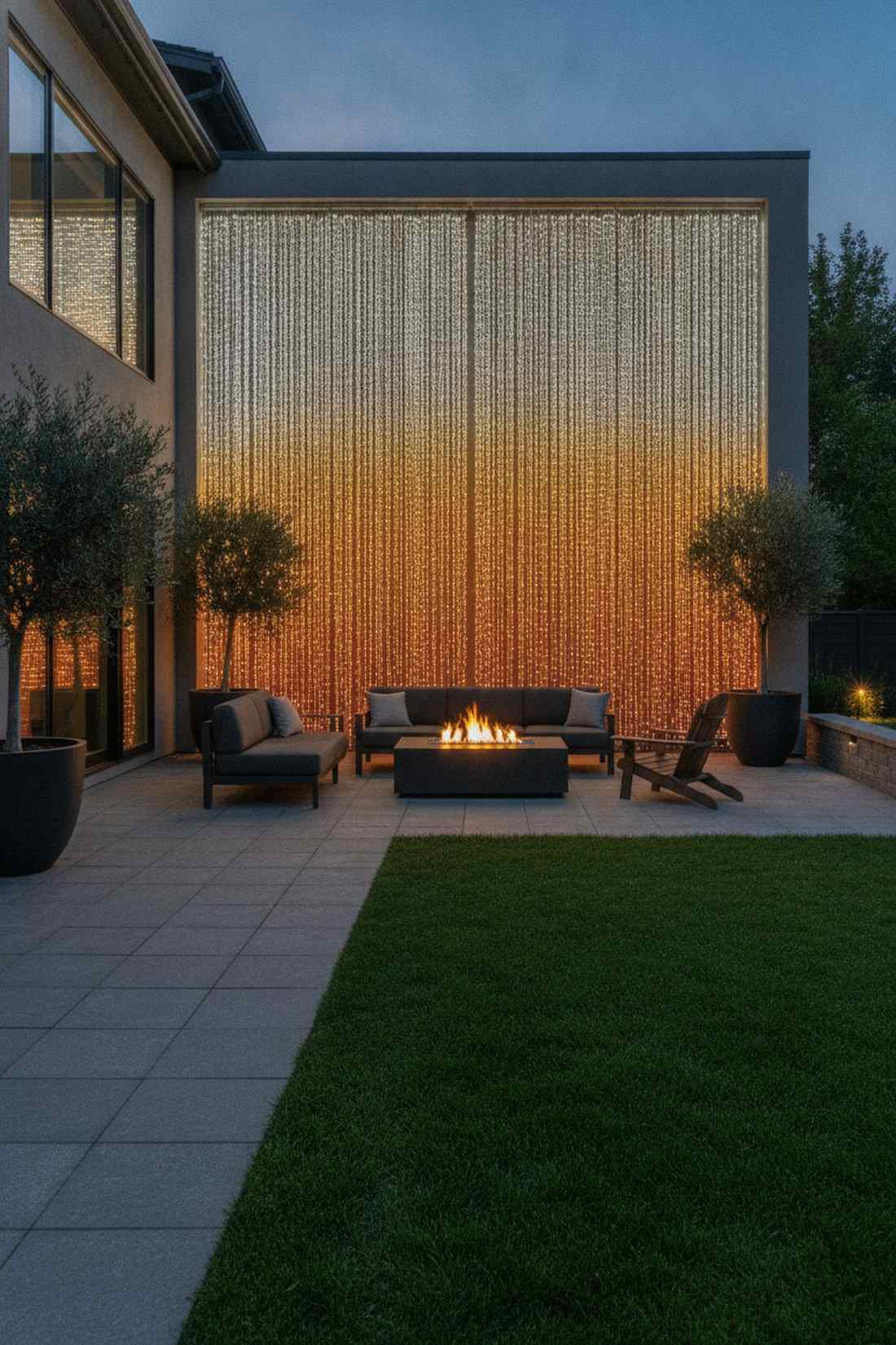 color zoned curtains