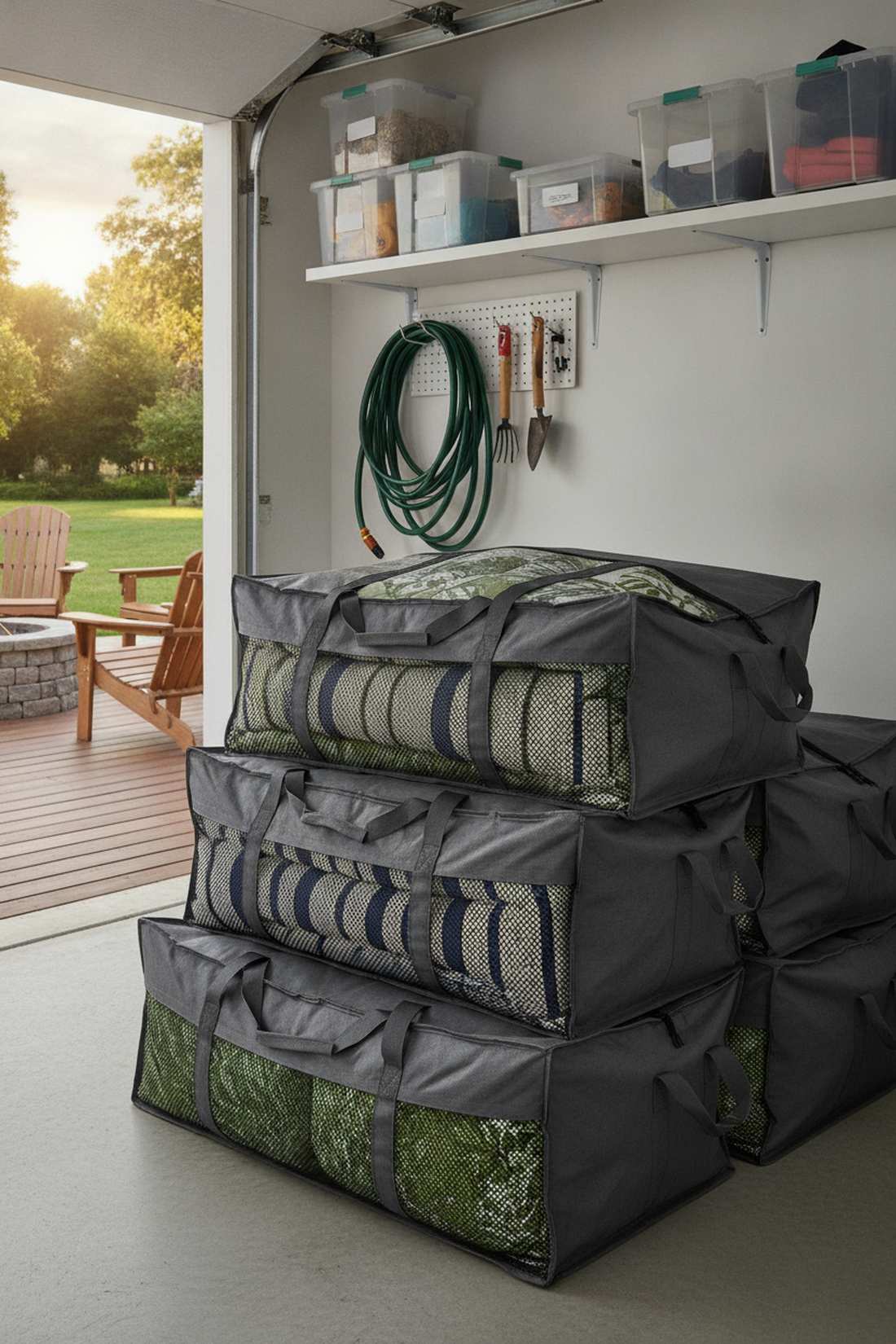 furniture cushion storage bags