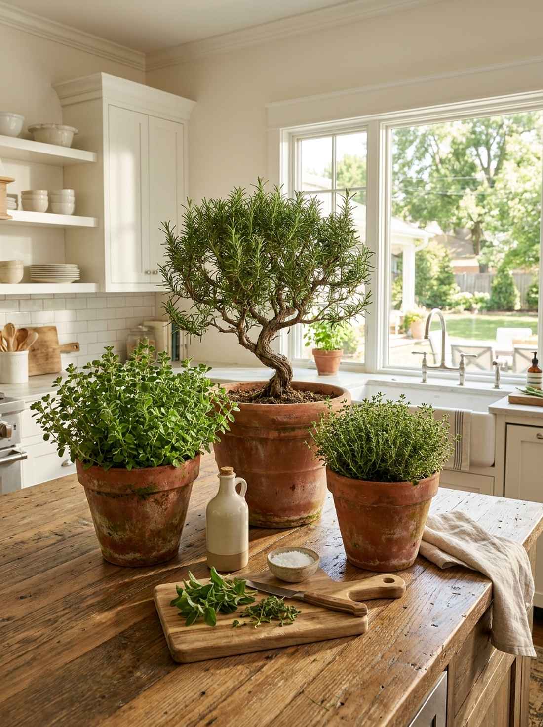 herb garden bonsai fusion