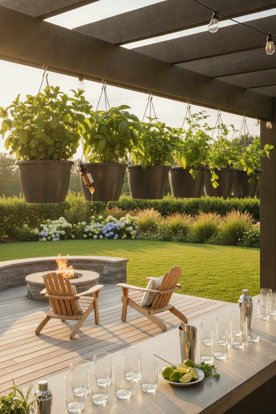 herb garnish gardens