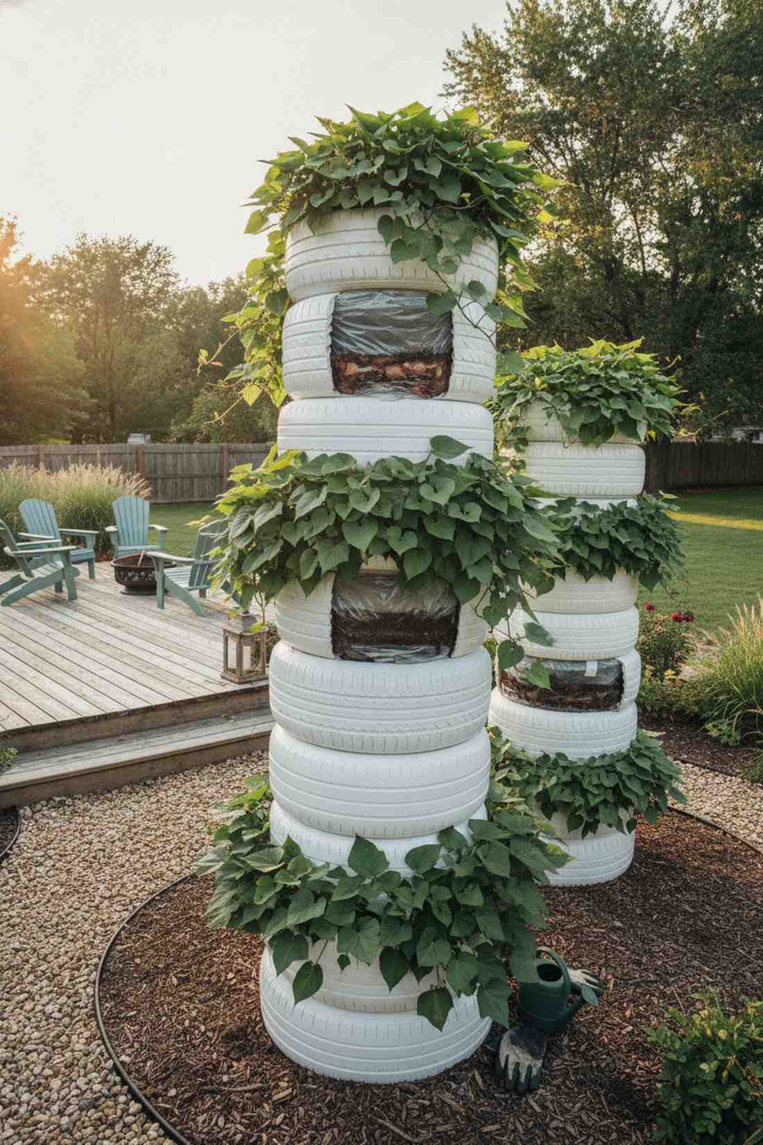 mailbox planter posts