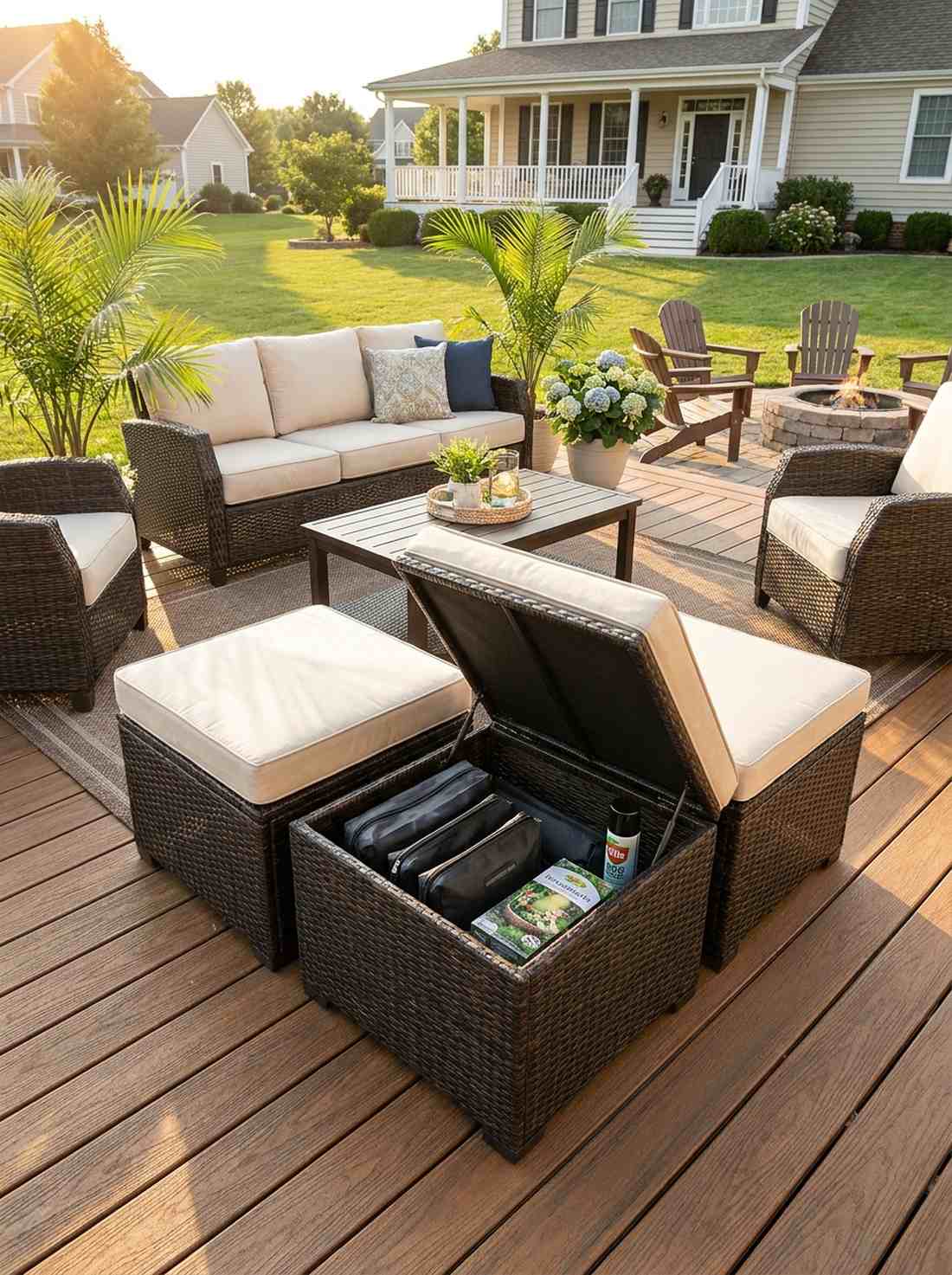 ottoman with hidden storage
