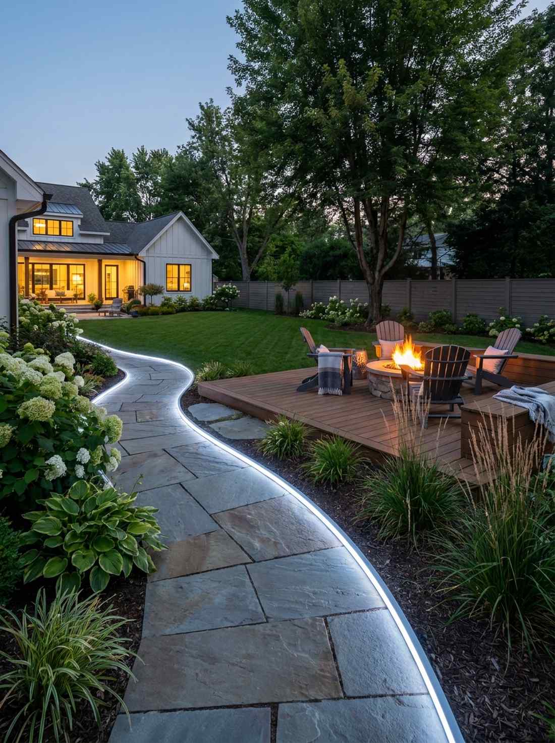 path edge strip lighting