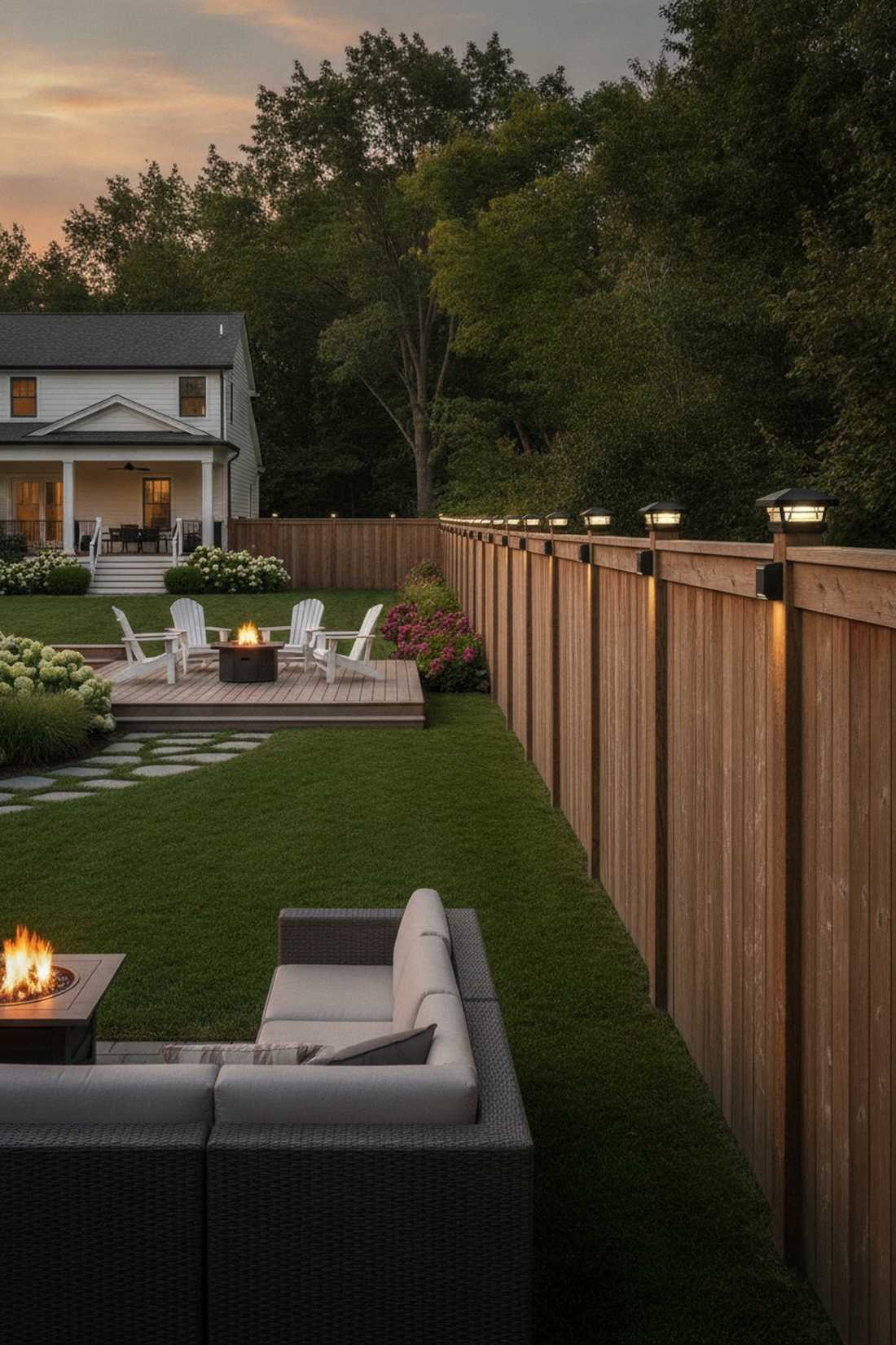 post cap accent lighting