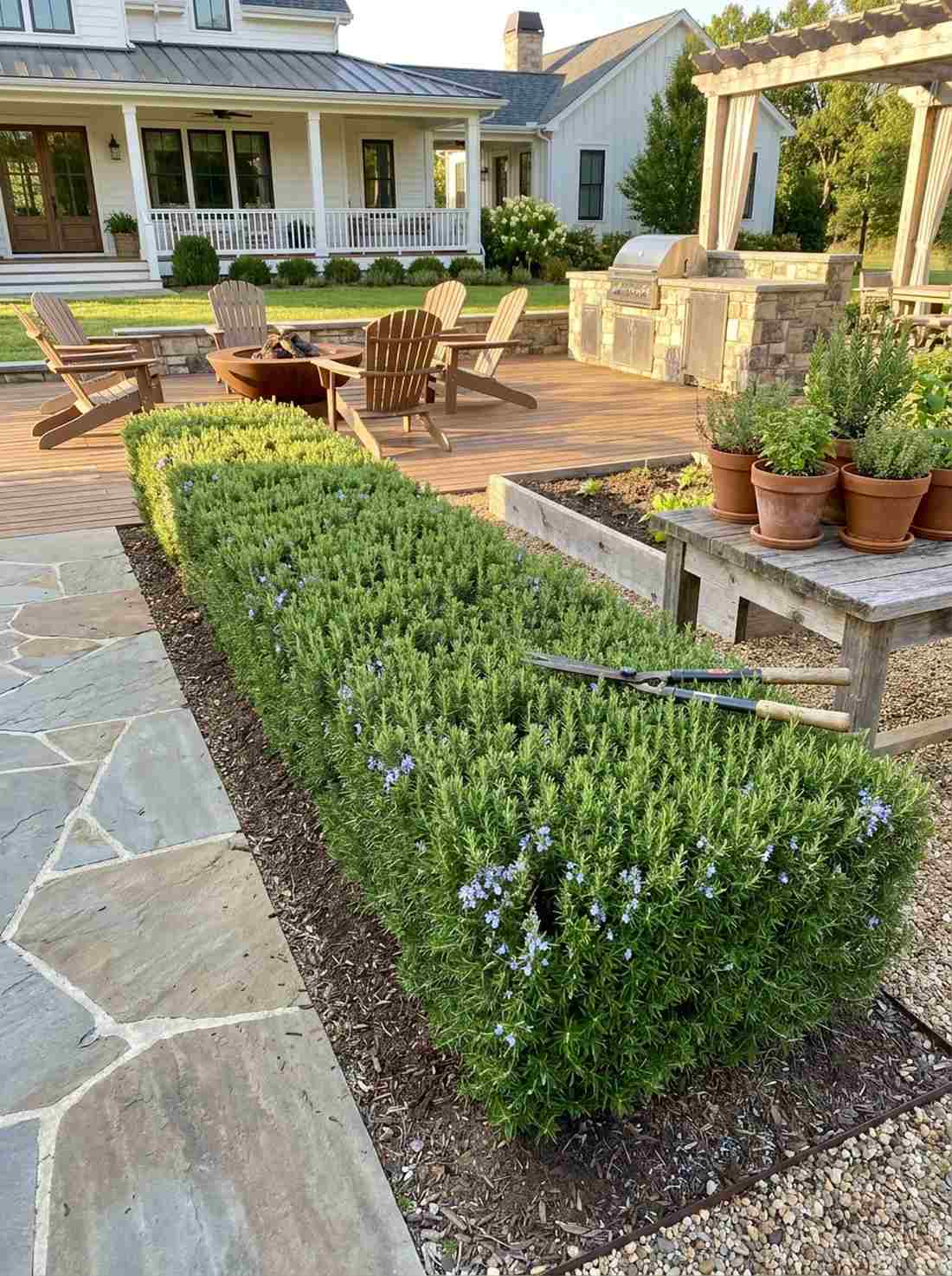 rosemary structural hedges